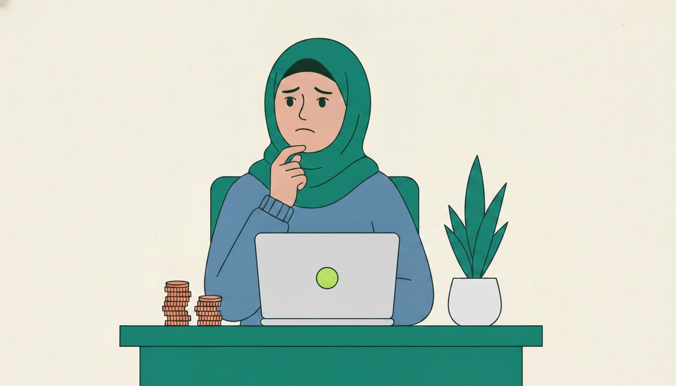 A cautious business owner deciding how much control to give an AI over her money